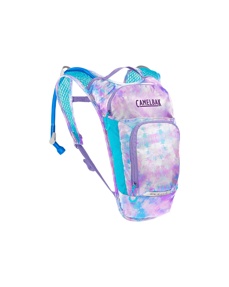 hydration backpack mini mule CamelBak Mini M.U.L.E. 50 oz Hydration Pack(Stormy Sea/Mango)