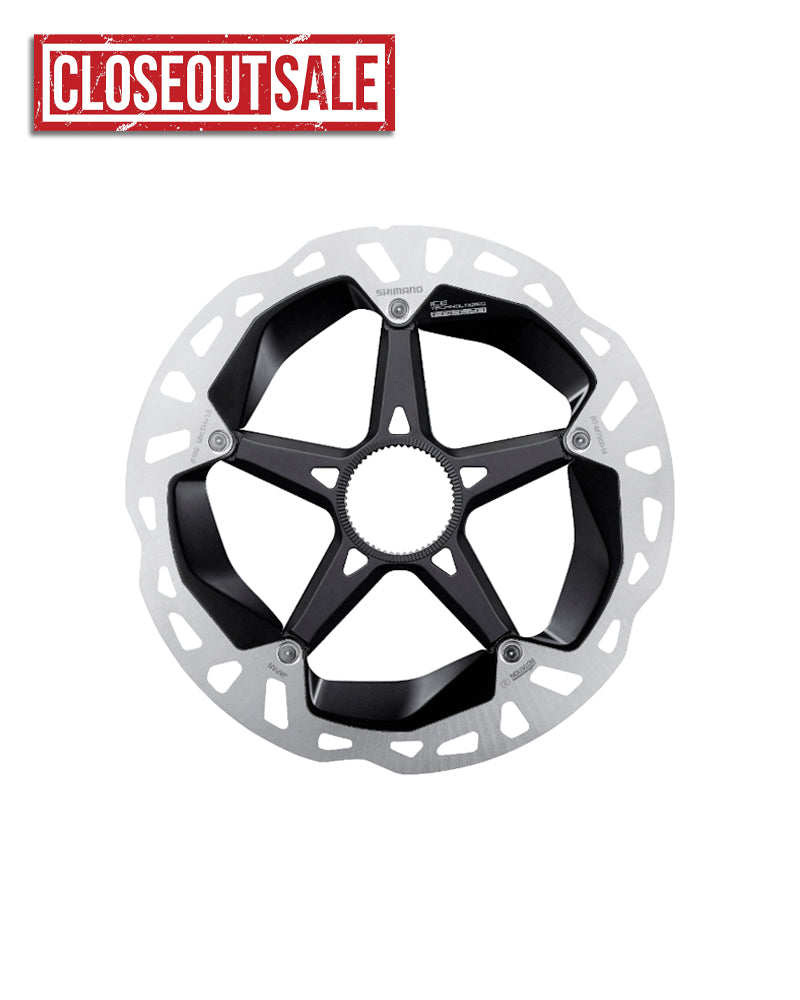 Disque De Frein Shimano XTR RT-MT900-SS Ice-Tech Freeza - Diamètre 140mm - Montage Center Lock - Couleur Noir - Neuf (exposition)