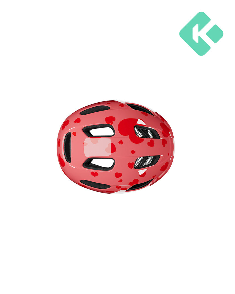 Lazer Nutz 2.0 KinetiCore Kids Helmet - Little Hearts