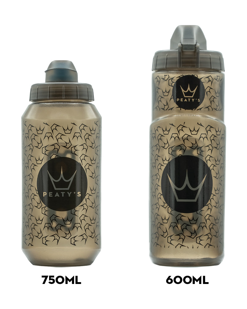 Peaty's x Fidlock Big Dog Lockin Bottle 750ml with Dirt Cap + Bike Base
