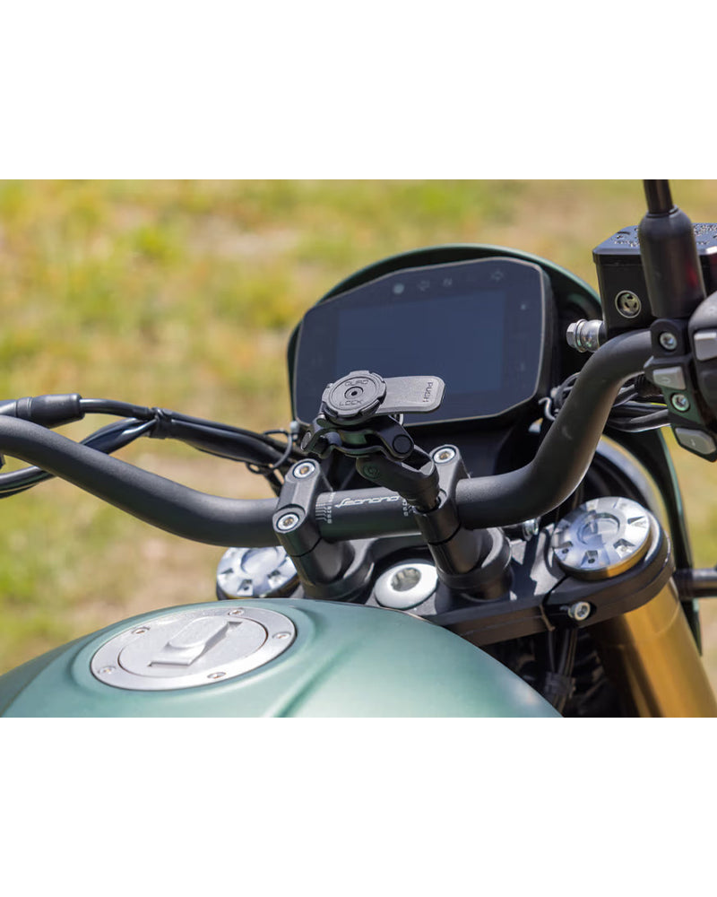 Quad Lock Motorcycle Handlebar Clamp Bolt Mount Pro