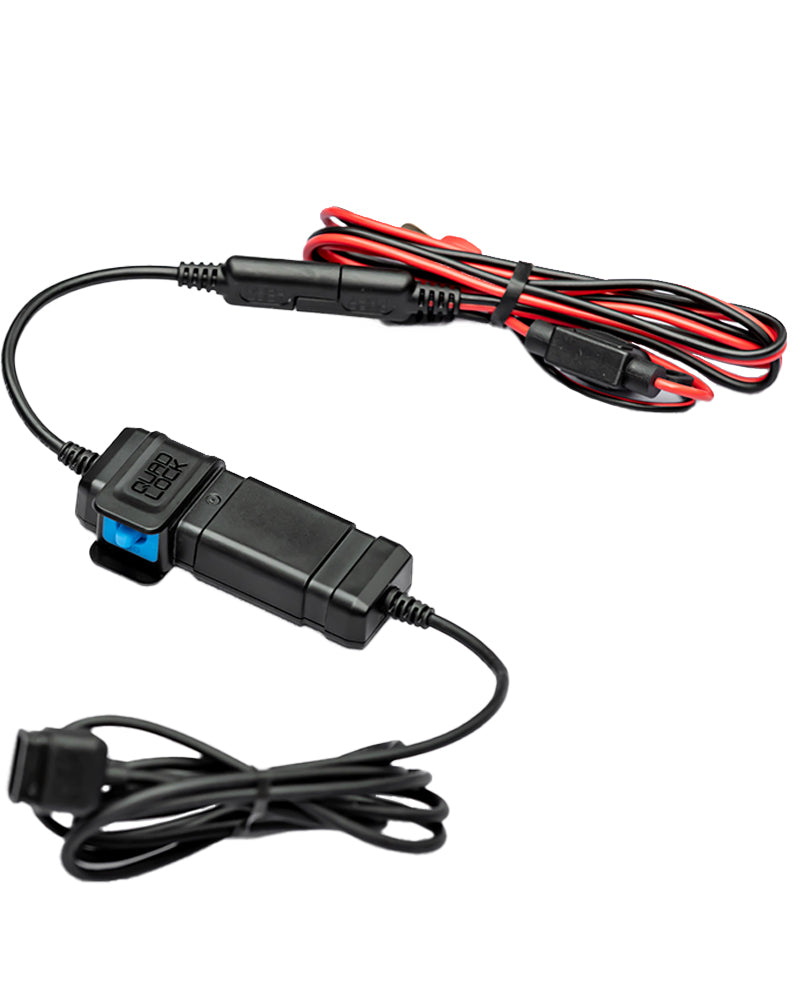 Quad Lock Motorcycle Waterproof 12V To USB Smart Adaptor