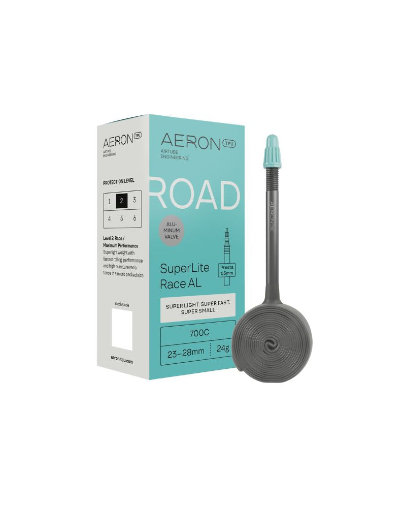 Aeron Road 700C TPU Inner Tube - SuperLite Race AL
