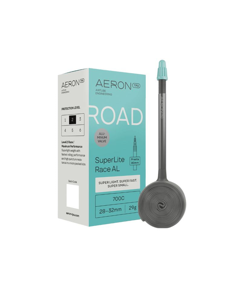 Aeron Road 700C TPU Inner Tube - SuperLite Race AL