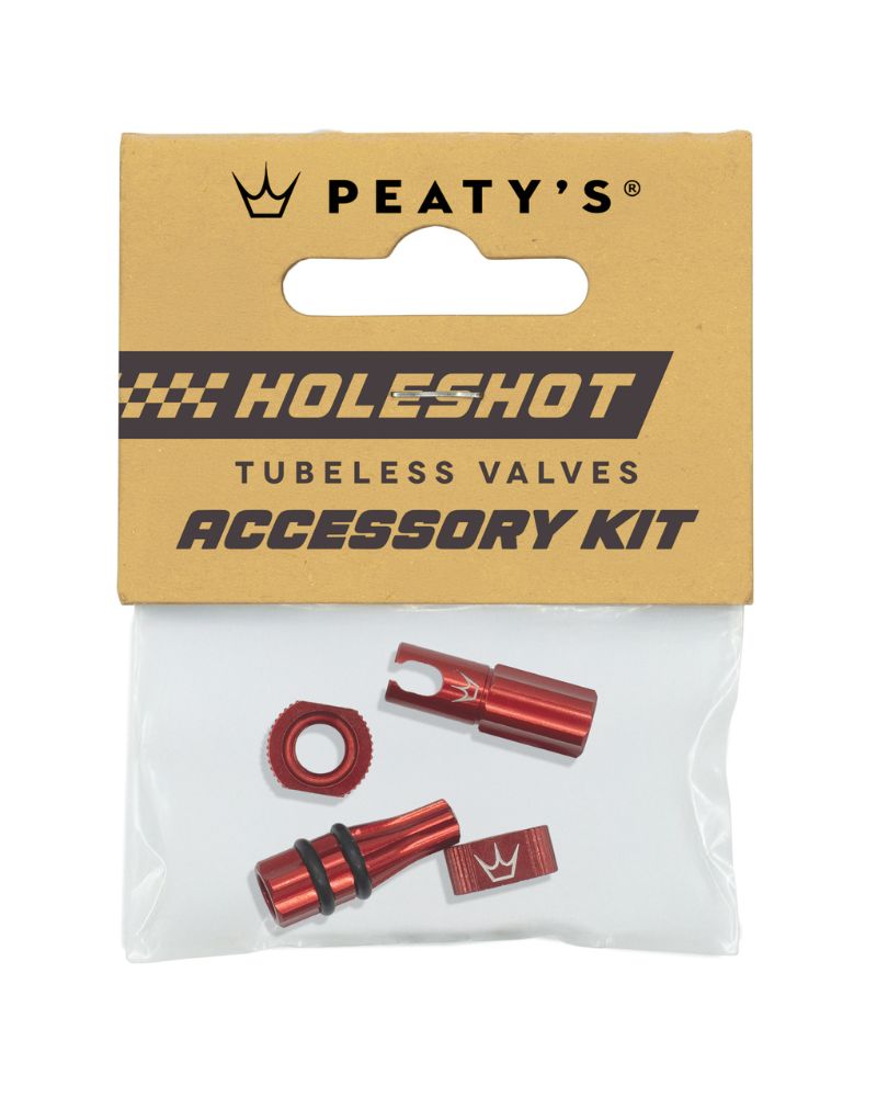 Peaty's HoleShot Fast Flow Tubeless Valve Accessory Kit