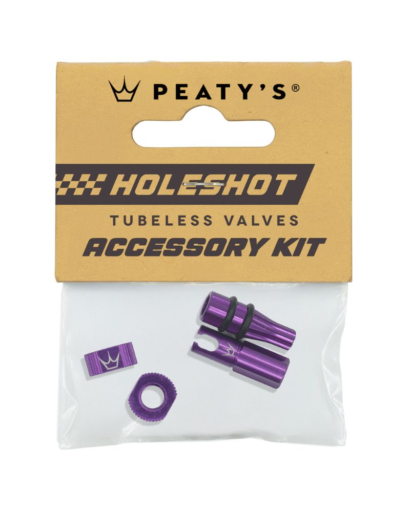 Peaty's HoleShot Fast Flow Tubeless Valve Accessory Kit