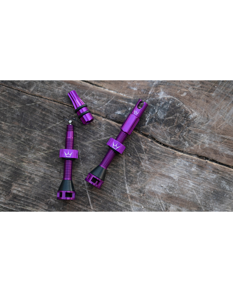 Peaty's HoleShot Fast Flow Tubeless Valves - 60mm