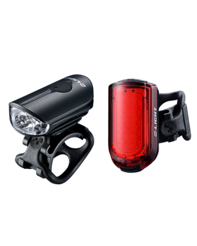 D-Light CG-217PR USB Rechargeable Front & Rear Light Set