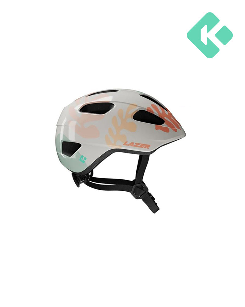 Lazer Nutz 2.0 KinetiCore Kids Helmet - Leaves