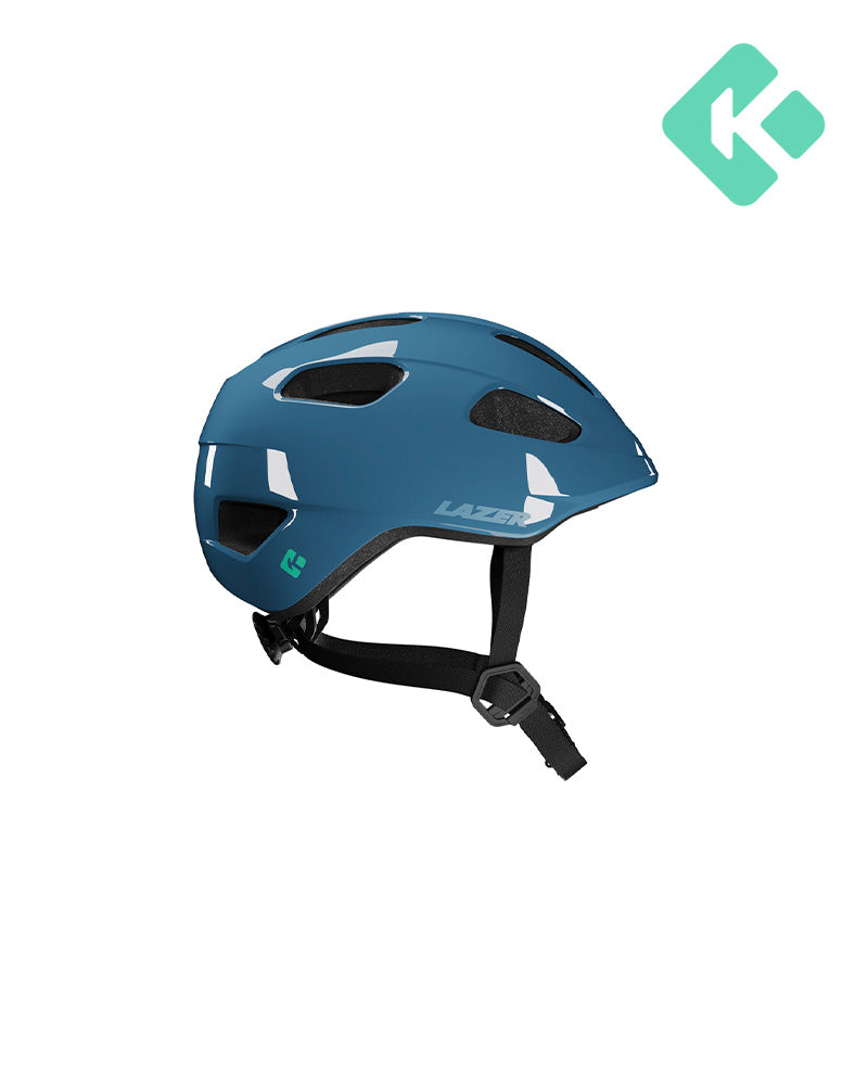 Lazer Nutz 2.0 KinetiCore Kids Helmet - Steel Blue