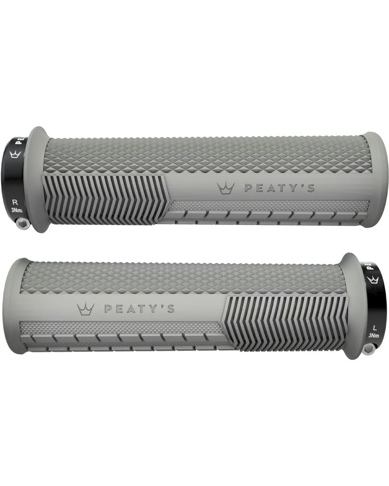 Peaty's Monarch Lock On Handlebar Grips - Knurl