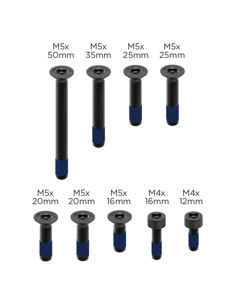 Quad Lock Anti-Theft Screw Kit