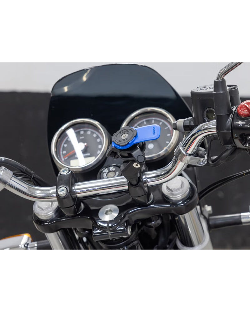 Quad Lock Motorcycle Handlebar Clamp Bolt Mount