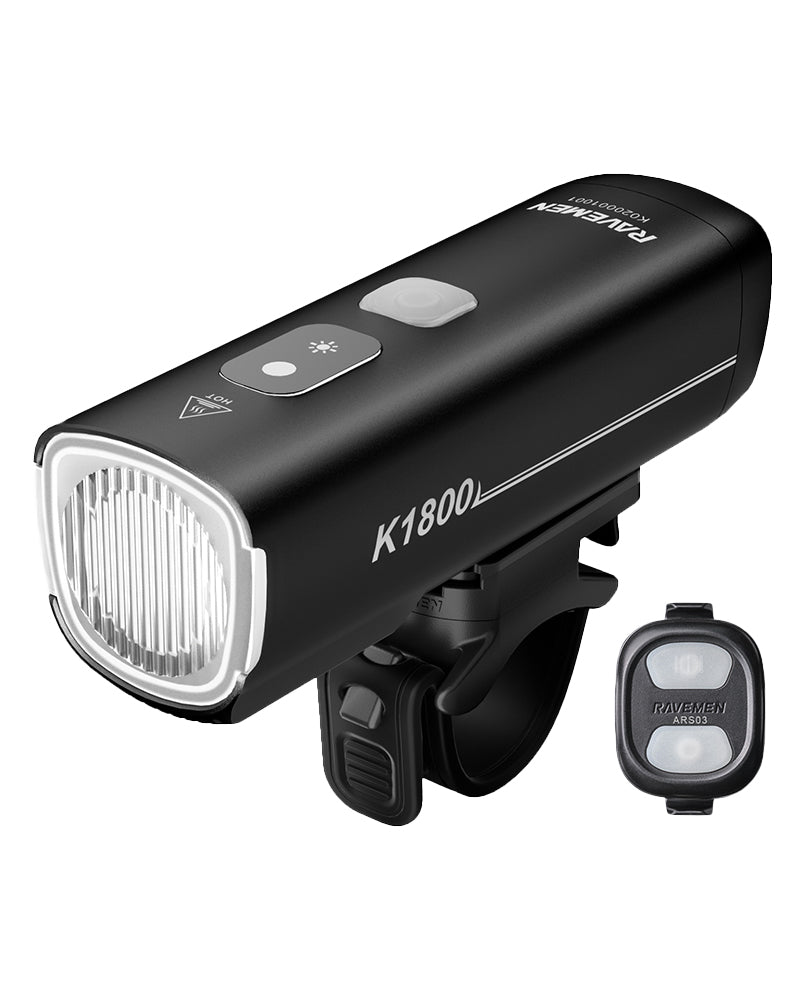 Ravemen K1800 USB Rechargeable Front Light