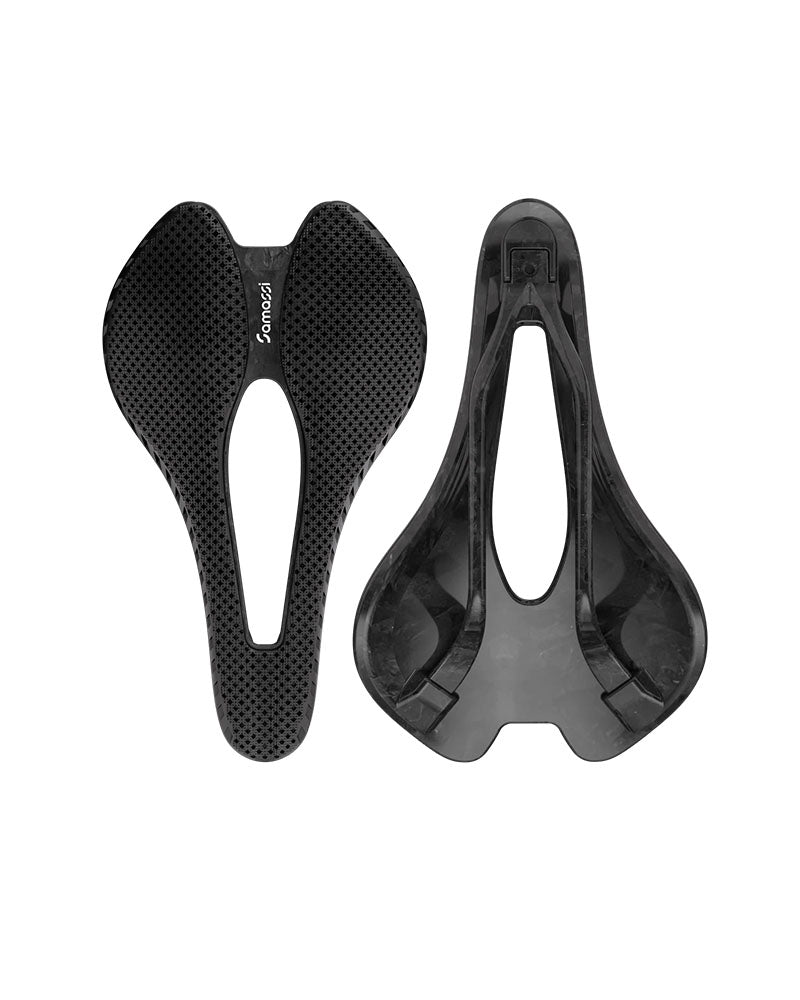Samassi 3D Printed Full Carbon Road Bike Saddle - R1FC