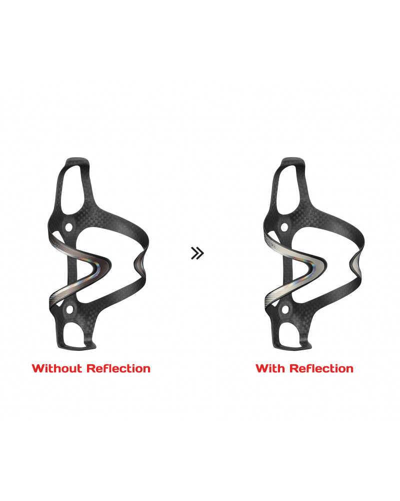 Ciclovation Premium Carbon Bottle Cage - Spectrum