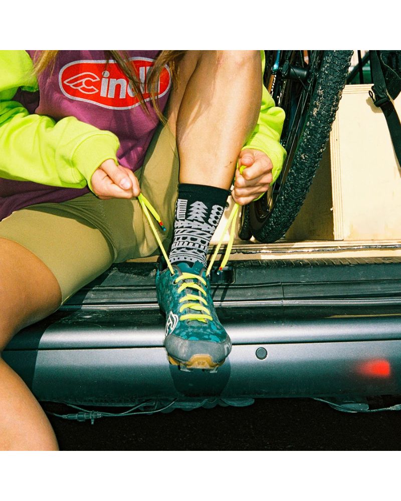 Cinelli Cycling Socks - Peace Black
