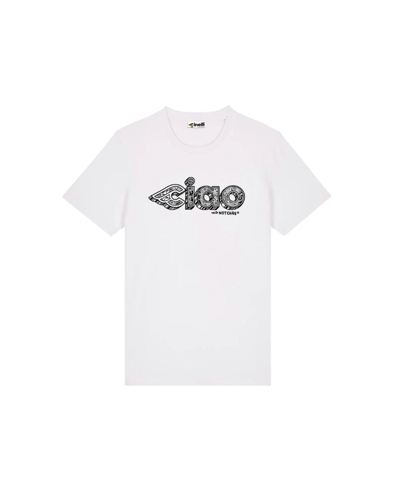 Cinelli T-Shirt - Ciao White by Chas Cristiansen