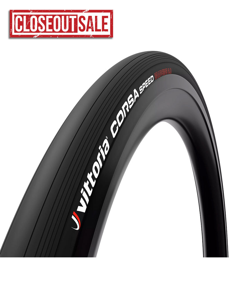 Vittoria Corsa Speed Graphene 2.0 Tubeless Ready Competition Clincher Road Tyre