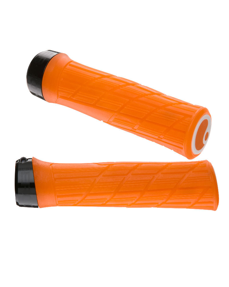 Ergon GE1 Evo Factory Lock On Handlebar Grips - Frozen Orange