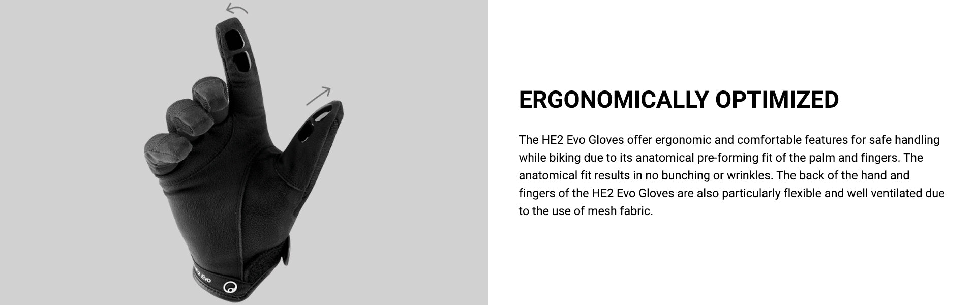 Ergon HE2 Evo Full Finger MTB Gloves