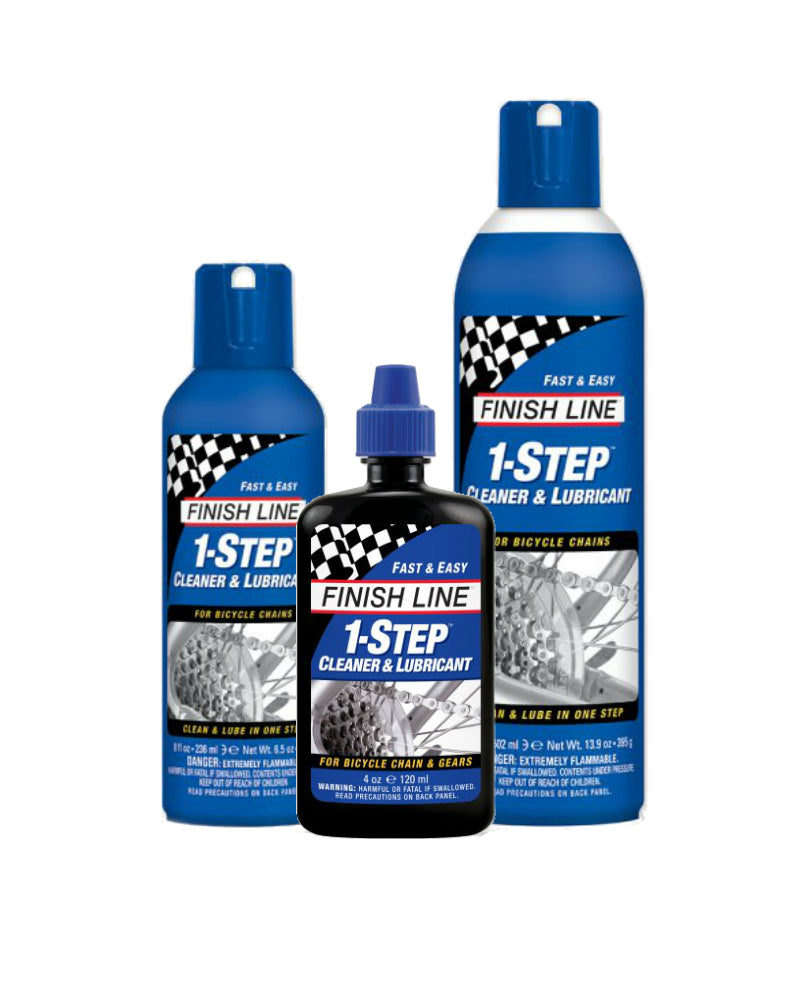 Finish Line 1 Step Bike Chain Cleaner & Chain Lubricant