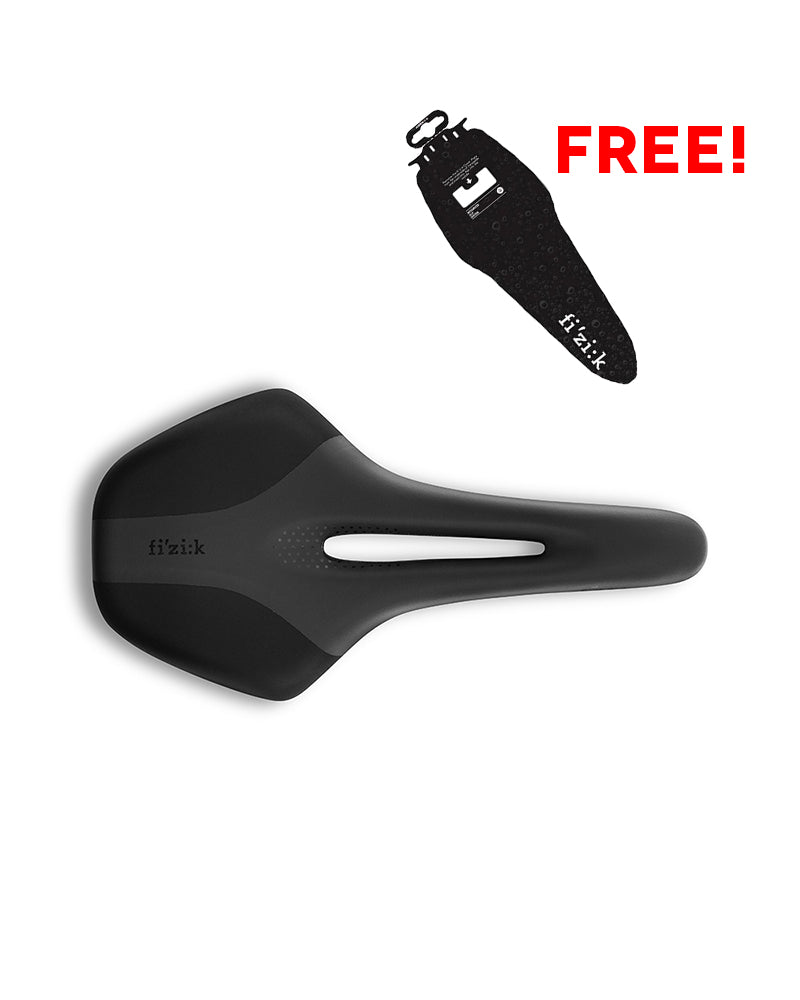 Fizik Luce R5 S-Alloy Women Road Bike Saddle W/ Mudguard