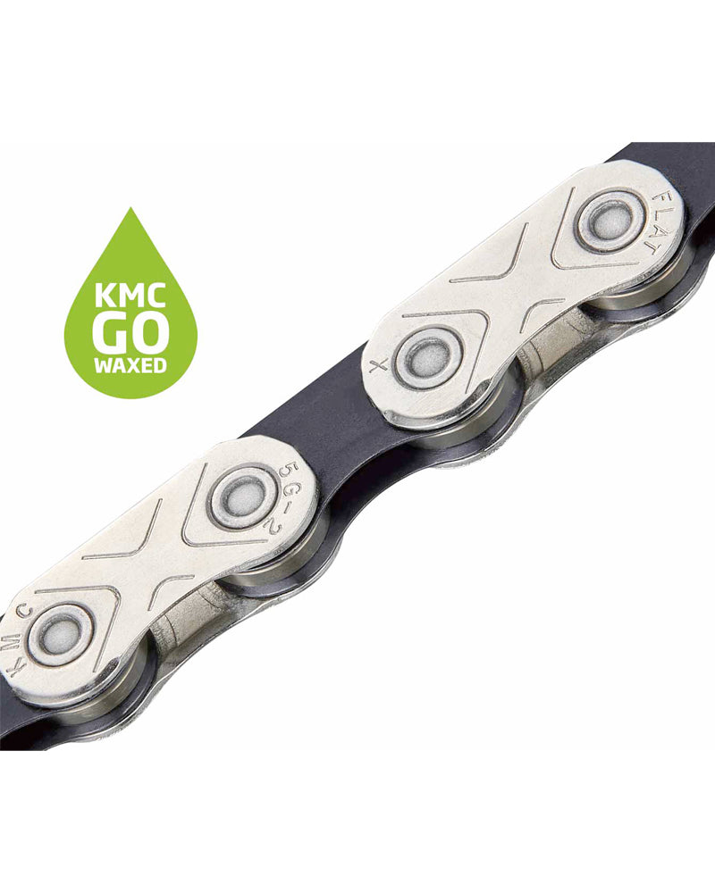 KMC X Flat Go Waxed 12/13 Speed Flattop Chain