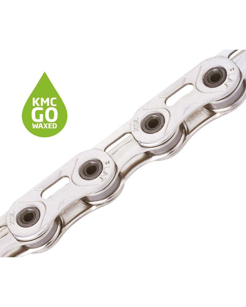 KMC XSL Flat Go Waxed 12/13 Speed Flattop Chain