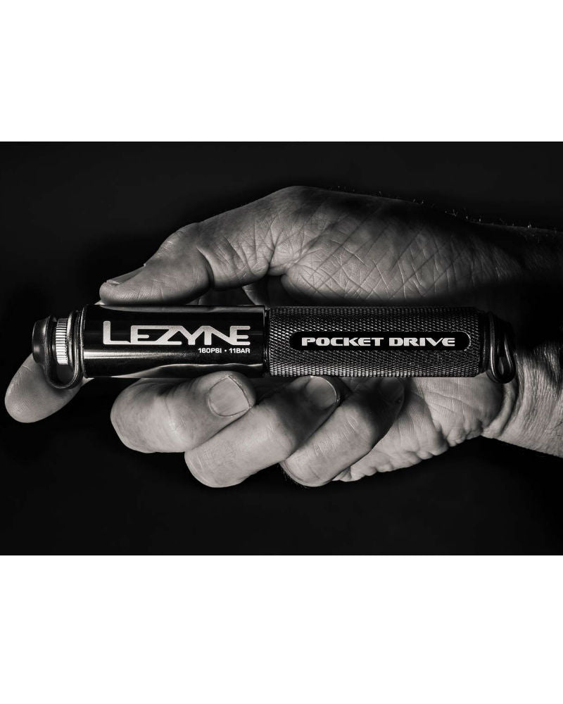 Lezyne Pocket Drive Mini Pump - High Pressure