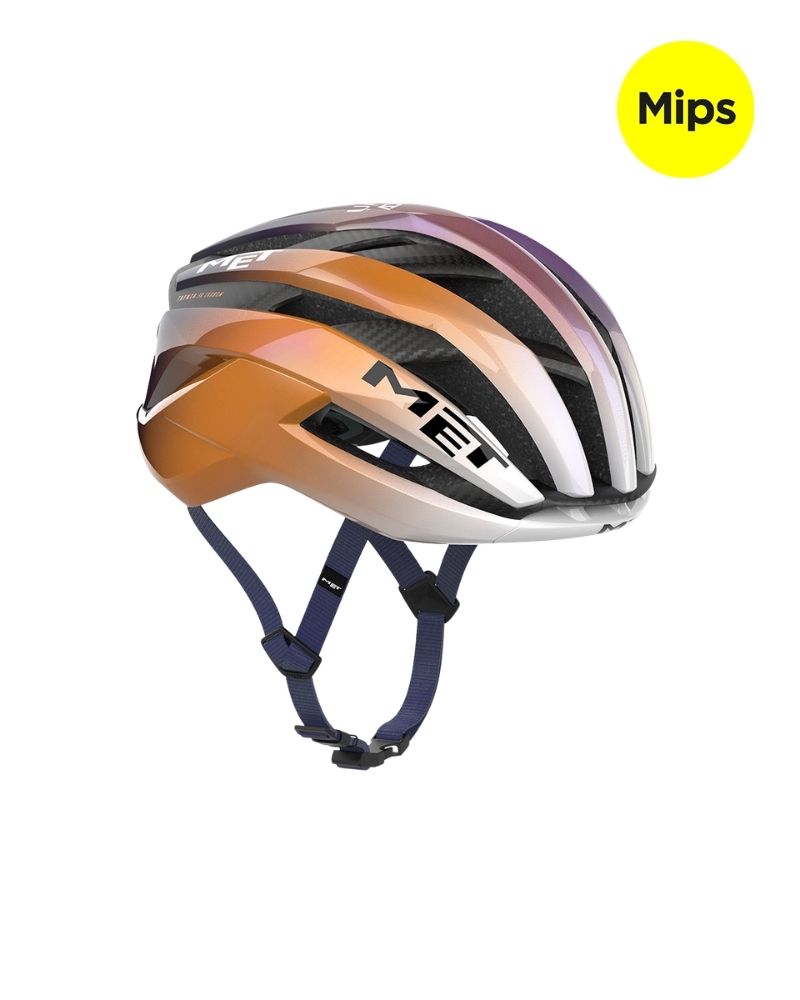 MET Trenta 3K Carbon MIPS Road Helmet - UAE Team ADQ 2026 Edition