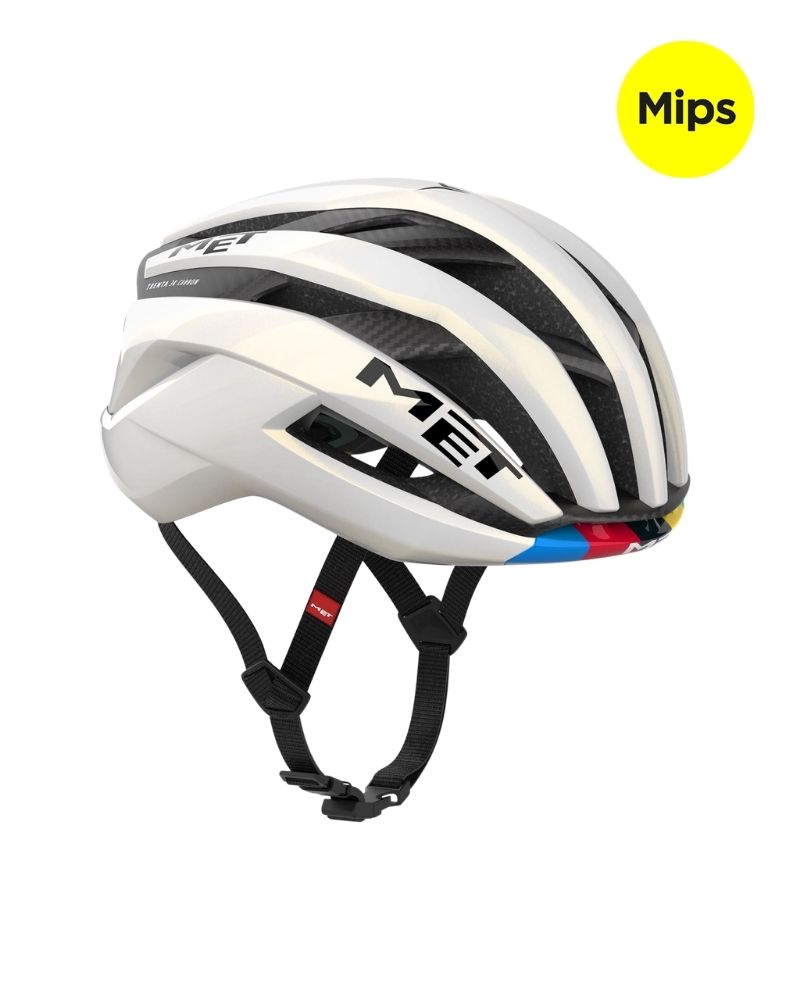 MET Trenta 3K Carbon MIPS Road Helmet - Rainbow Limited Edition