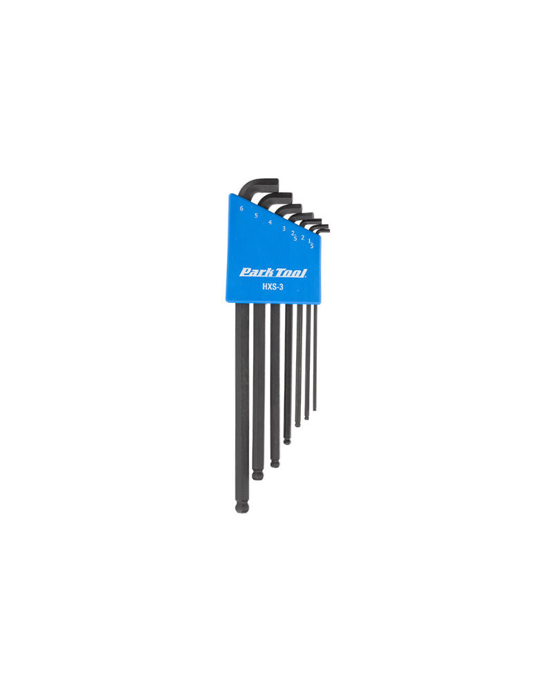 Park Tool HXS-3 Stubby Hex Set