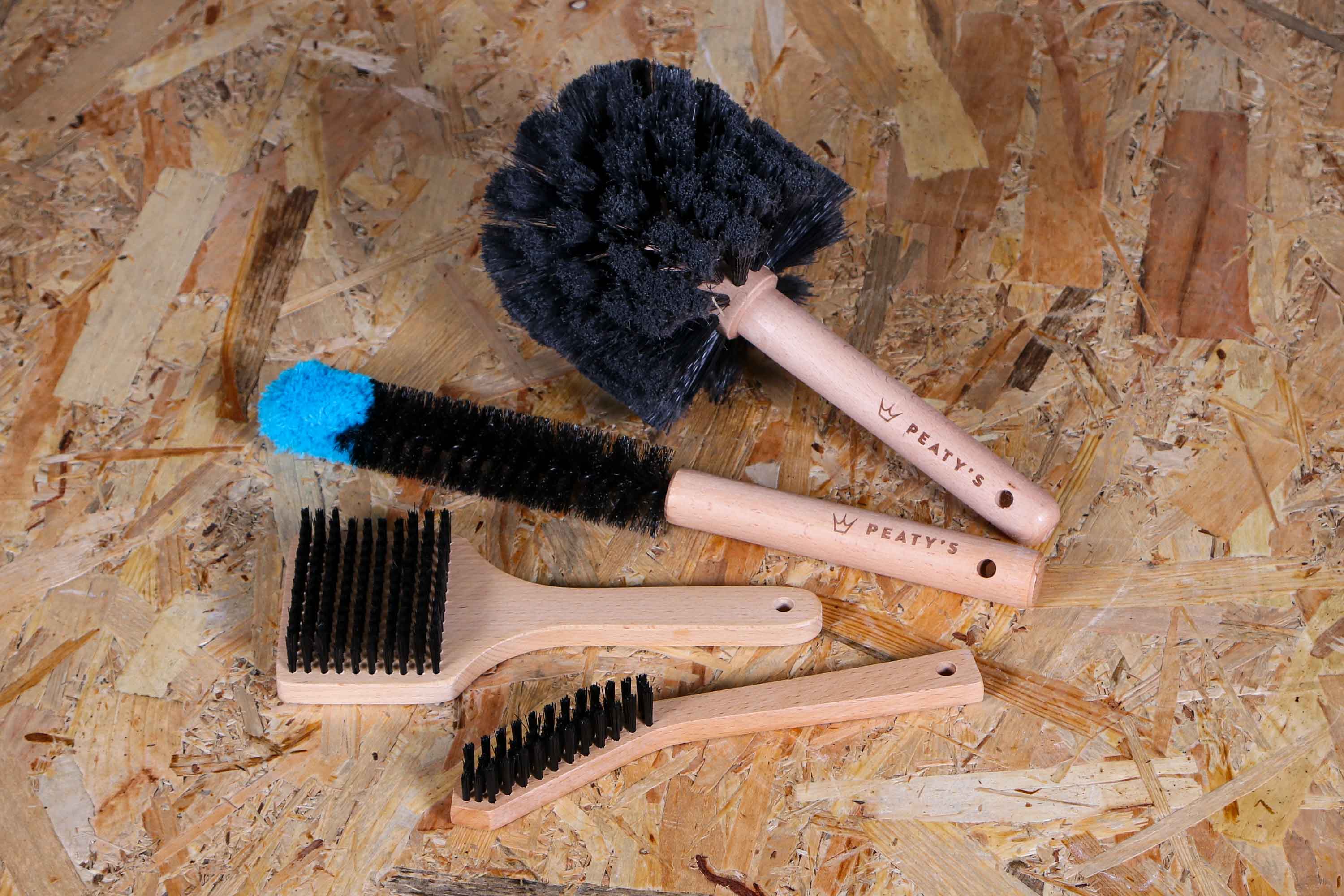 Peaty's Bicycle Brush Set