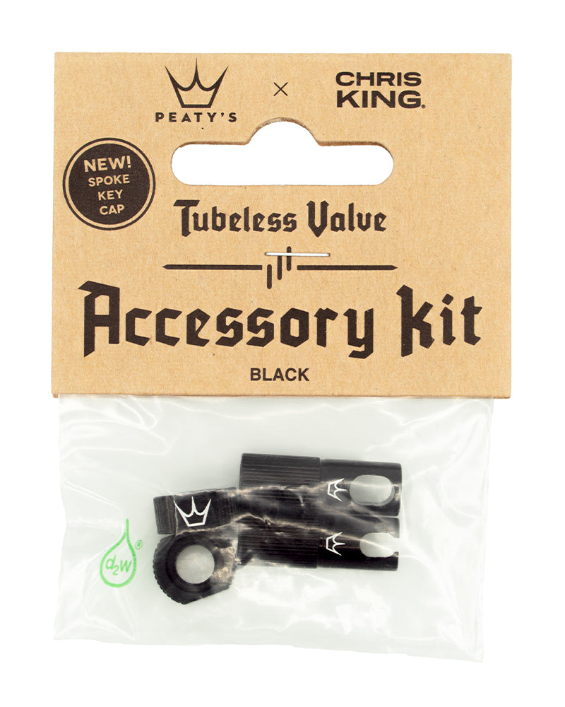 Peaty's x Chris King MK2 Tubeless Valve Accessory Kit