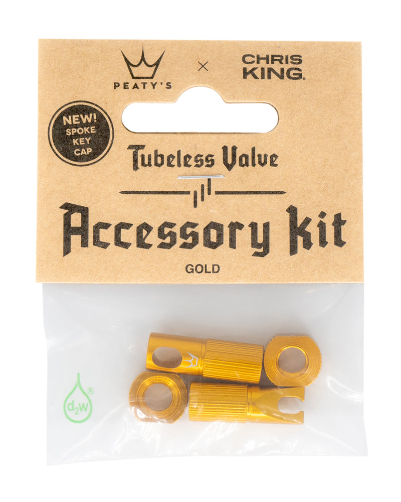 Peaty's x Chris King MK2 Tubeless Valve Accessory Kit