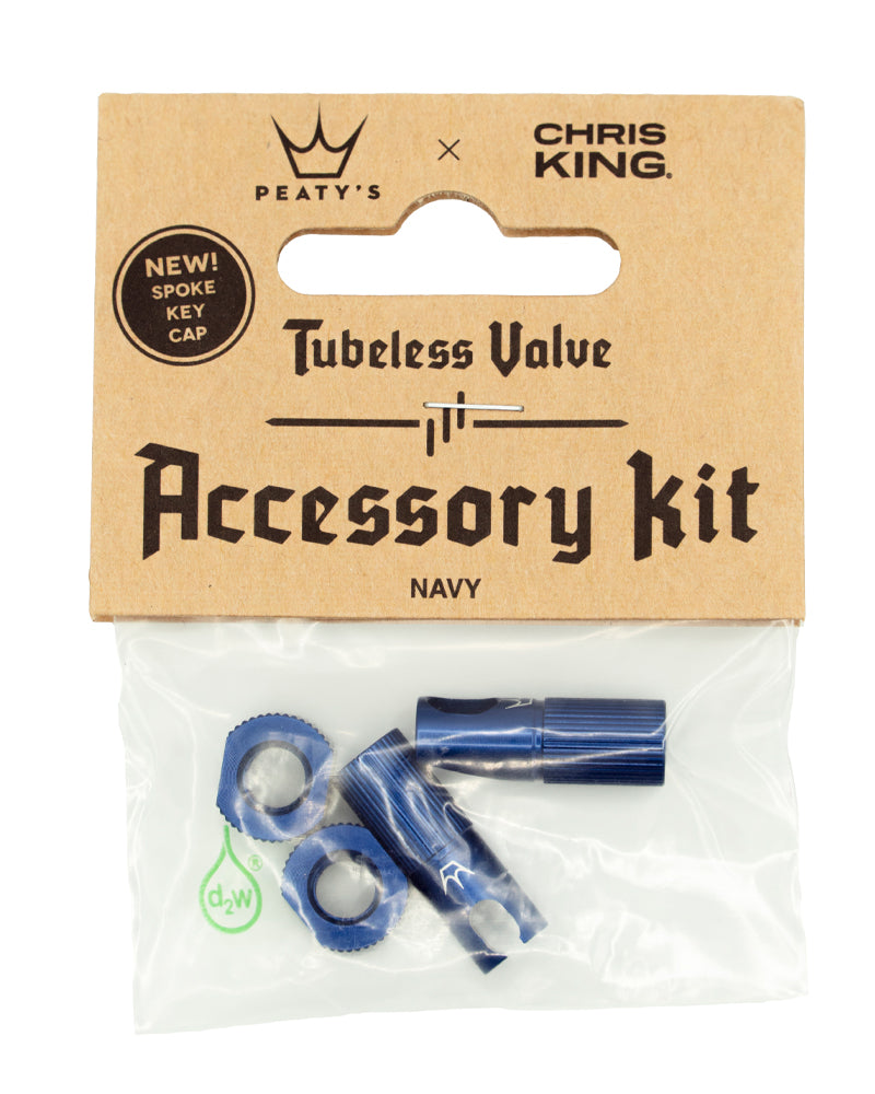 Peaty's x Chris King MK2 Tubeless Valve Accessory Kit