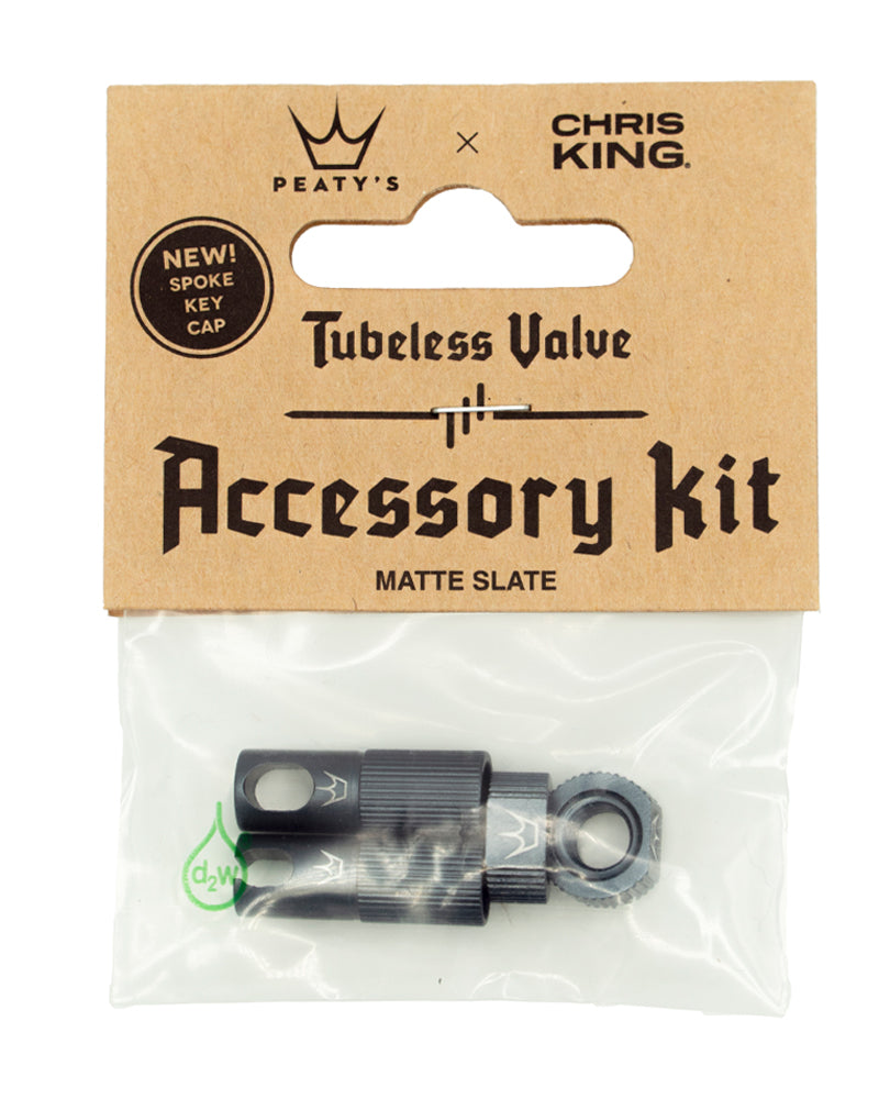 Peaty's x Chris King MK2 Tubeless Valve Accessory Kit