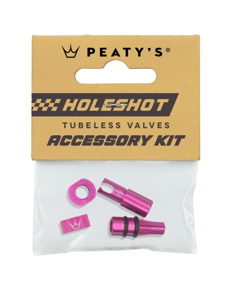 Peaty's HoleShot Fast Flow Tubeless Valve Accessory Kit