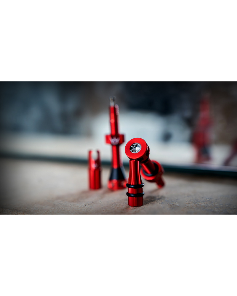 Peaty's HoleShot Fast Flow Tubeless Valves - 60mm