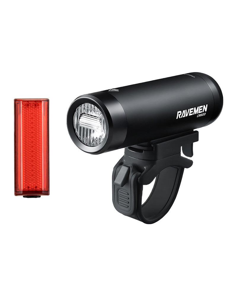 Ravemen CR600 And TR20 Front & Rear Light Set