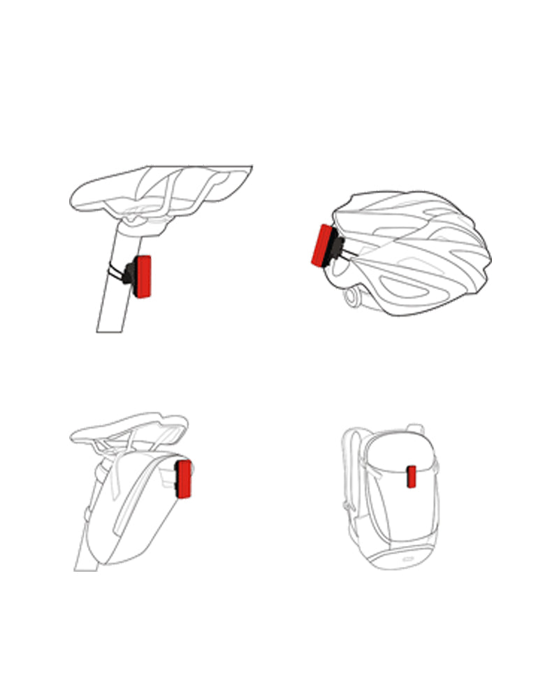 Ravemen CR600 And TR20 Front & Rear Light Set