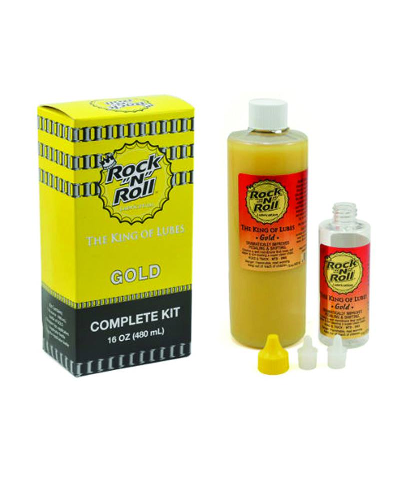 Rock N Roll Gold Chain Lubricant Kit - 16oz/480ml