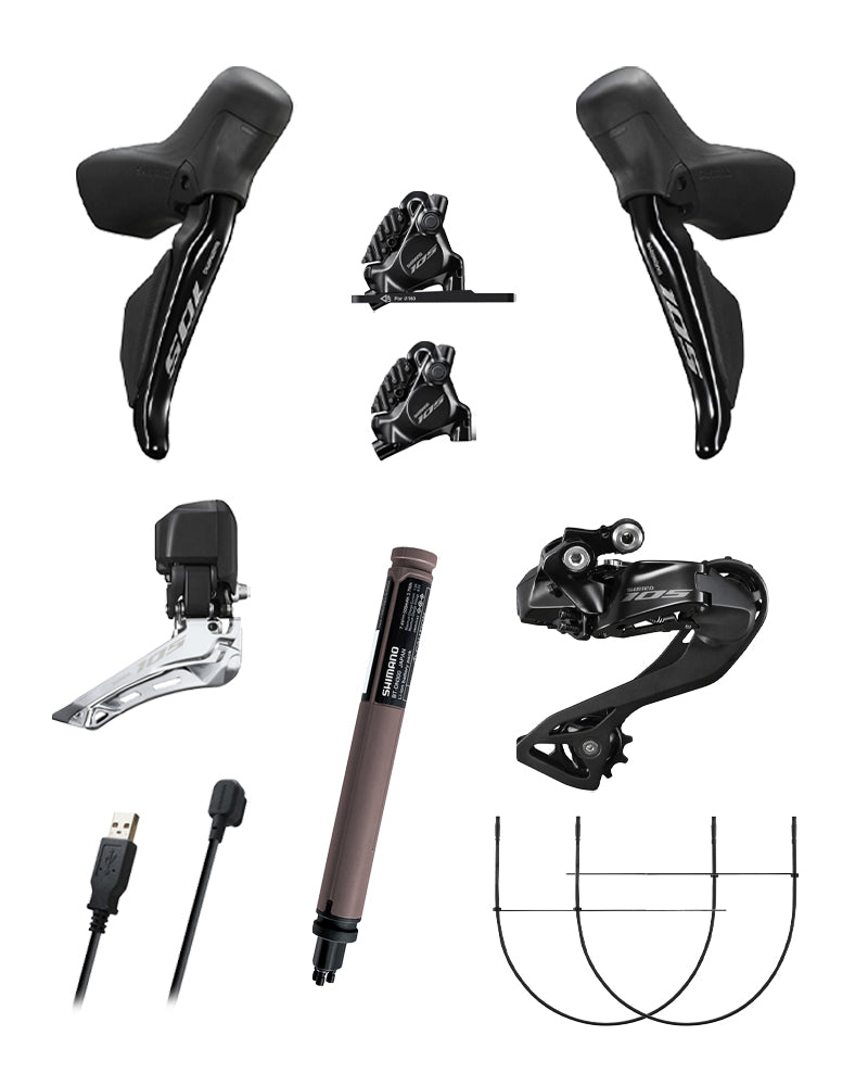 Shimano 105 Di2 R7170 2x12 Speed Upgrade Kit