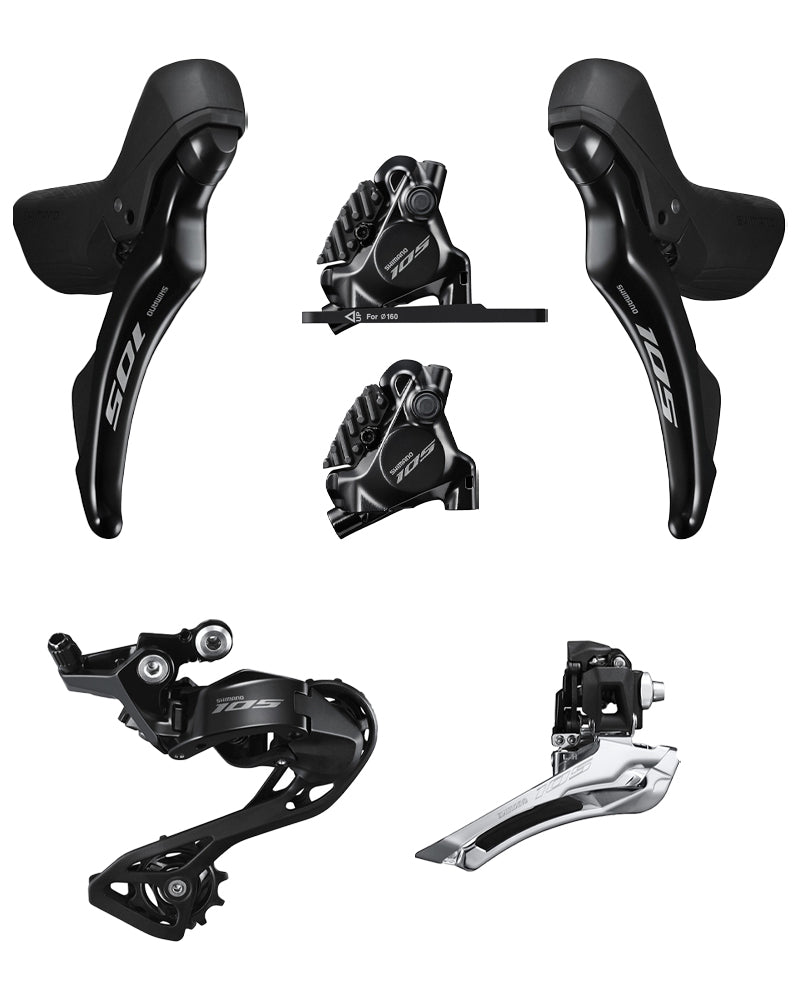 Shimano 105 R7120 2x12 Speed Shifter & Derailleur Kit