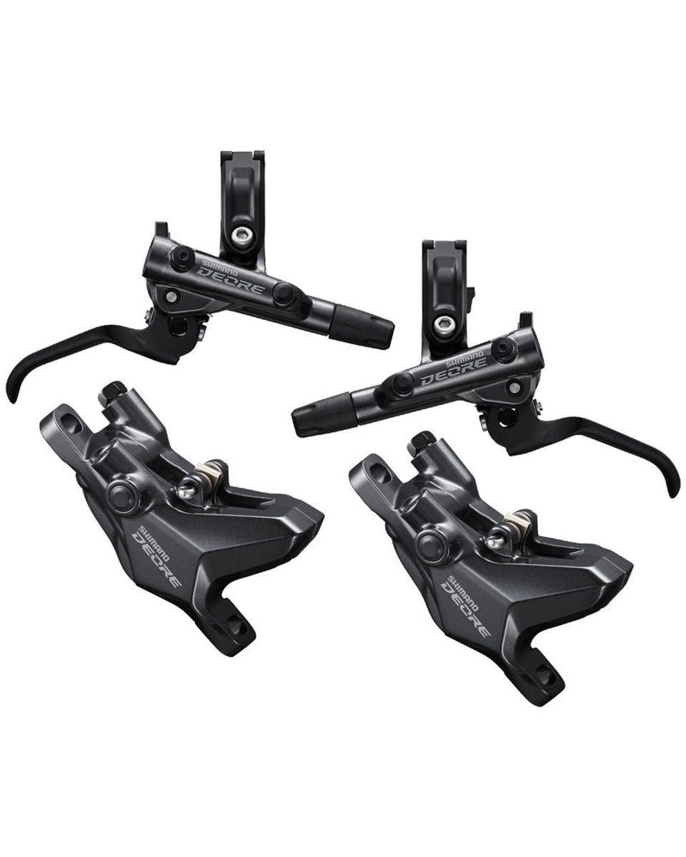 Shimano Deore BL-M6100/BR-M6120 Disc Brake Lever - Front Hydraulic Resin Pads Gray - BR0541