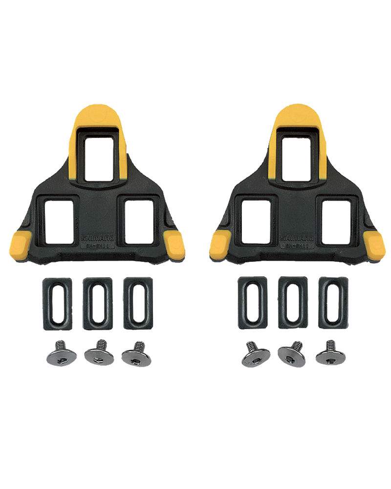 Shimano SM-SH11 Yellow SPD-SL Road Cleats Set