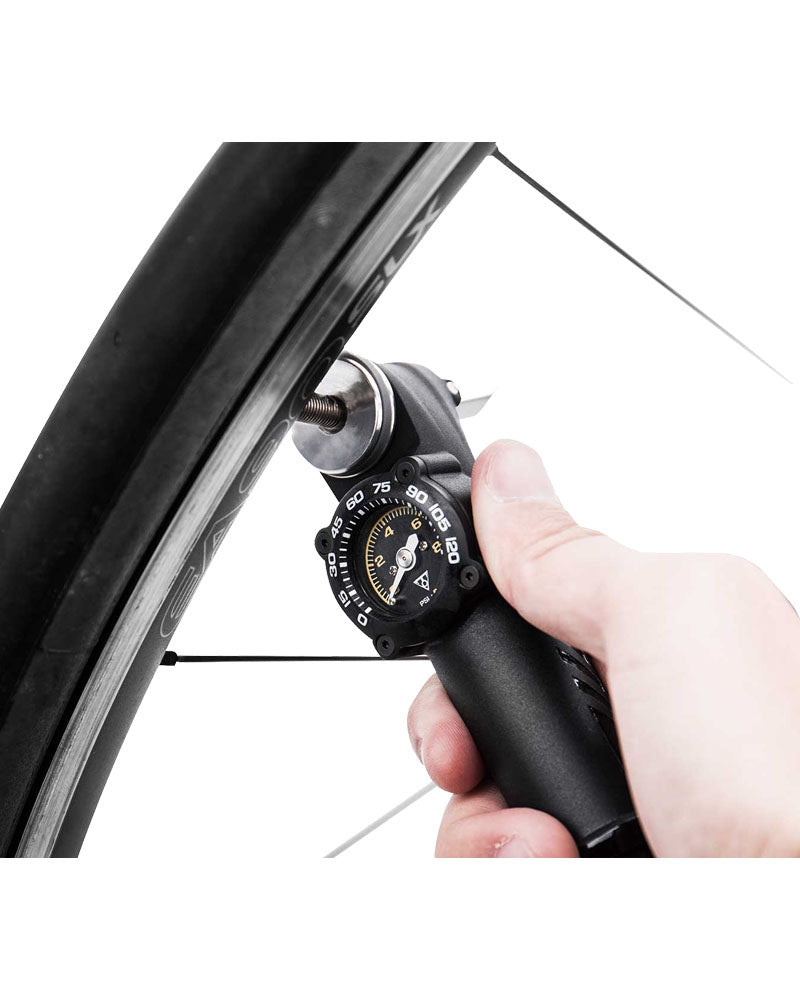 Topeak Roadie DA with Gauge Mini Pump