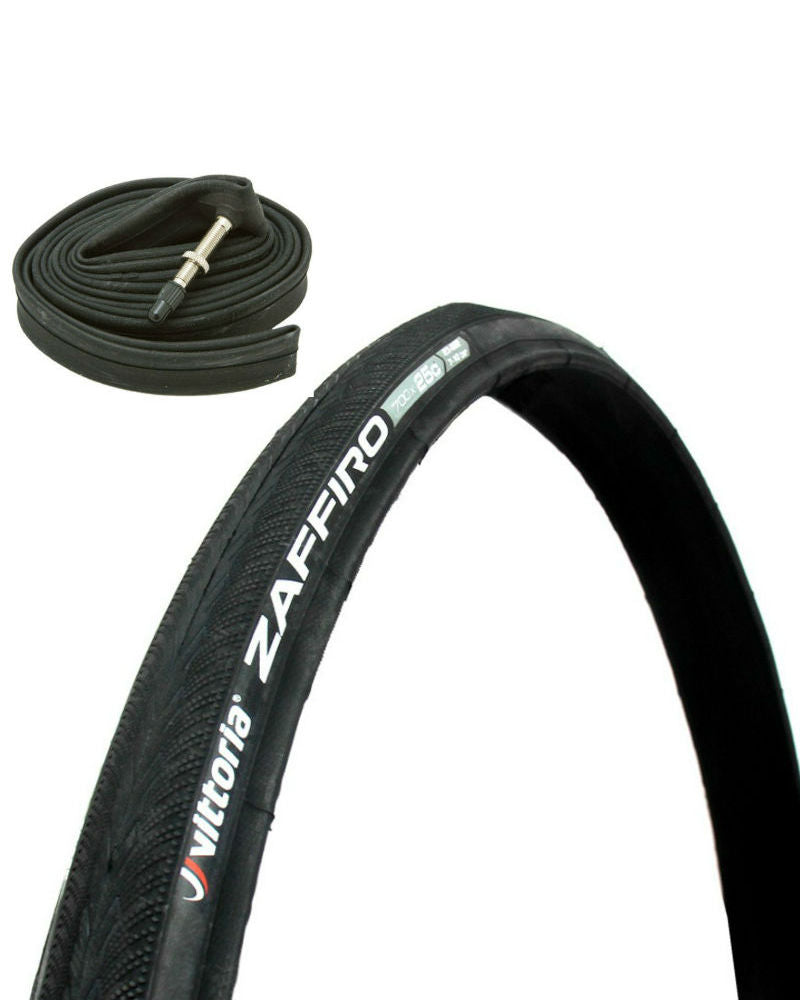 Vittoria Zaffiro Pro Graphene 2.0 Clincher Road Tyre With Inner Tube Set